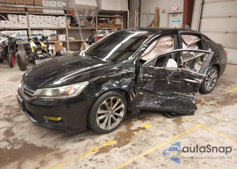 2013 Honda Accord Sport z USA, uszkodzony, nr VIN 1HGCR2F58DA012450